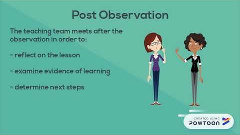 Protocol for Peer Observations