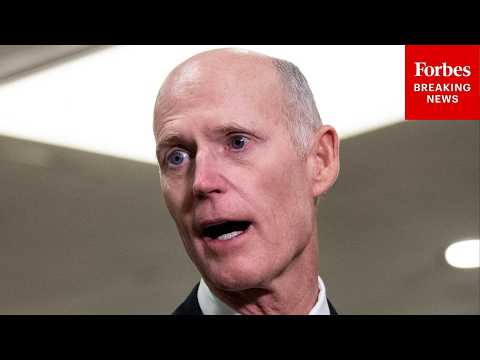 Rick Scott Pressed On President Trump's Peace Deal With Iran: 'I Don't Trust Them'