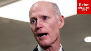 Rick Scott Pressed On President Trump's Peace Deal With Iran: 'I Don't Trust Them'