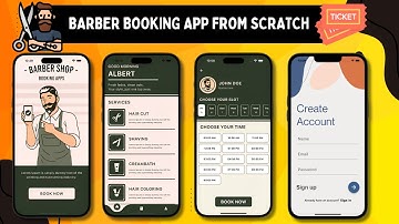 💈 Flutter Barber Booking App Tutorial | Book Appointments & Manage Services with Firebase