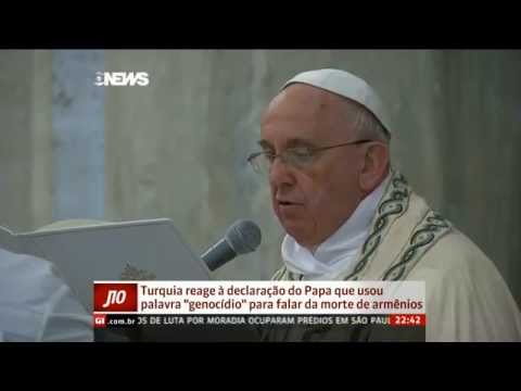 თურქეთი \"არ ეთანხმება\" რომის პაპს. ვატიკანი  Турция \"не согласна\" с Папа Римским. Ватикан