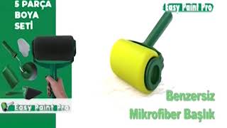 EASY PAİNT PRO DAMLATMAYAN BOYA BADANA SETİ YouTube