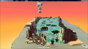 Before Project Spark - A simple pinball style game created with the Free gaming software Kodu