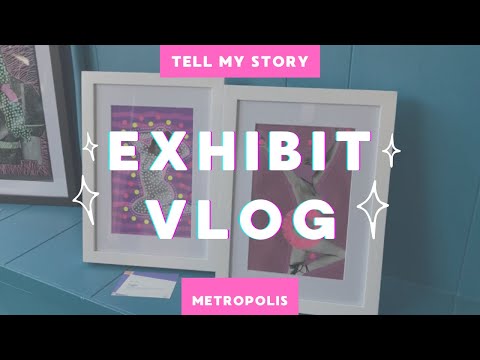 Tell my Story 🖼️ Metropolis Exhibit Visit | The Black Gallerina