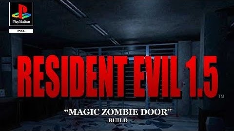 Resident evil 1.5 (Biohazard 2 ) playstation mod gameplay test video