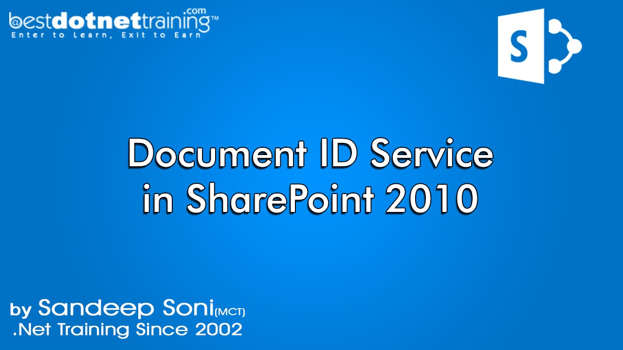 part 8 what is the significans of document id and document id