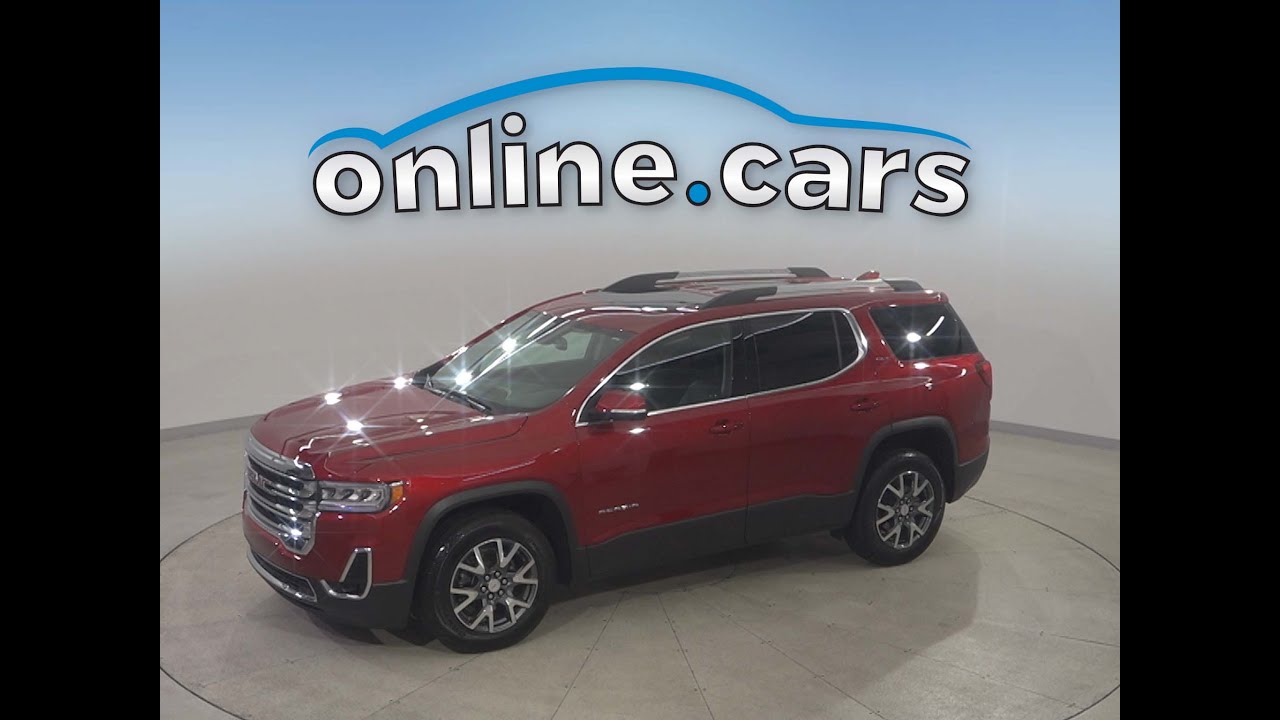 A54916NP Used 2023 GMC Acadia Red SUV Test Drive, Review, For Sale ...