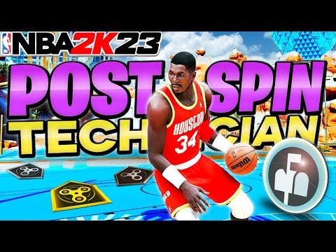 NBA 2K23 Best Finishing Badges How To Post Up Post Spin Badge Test
