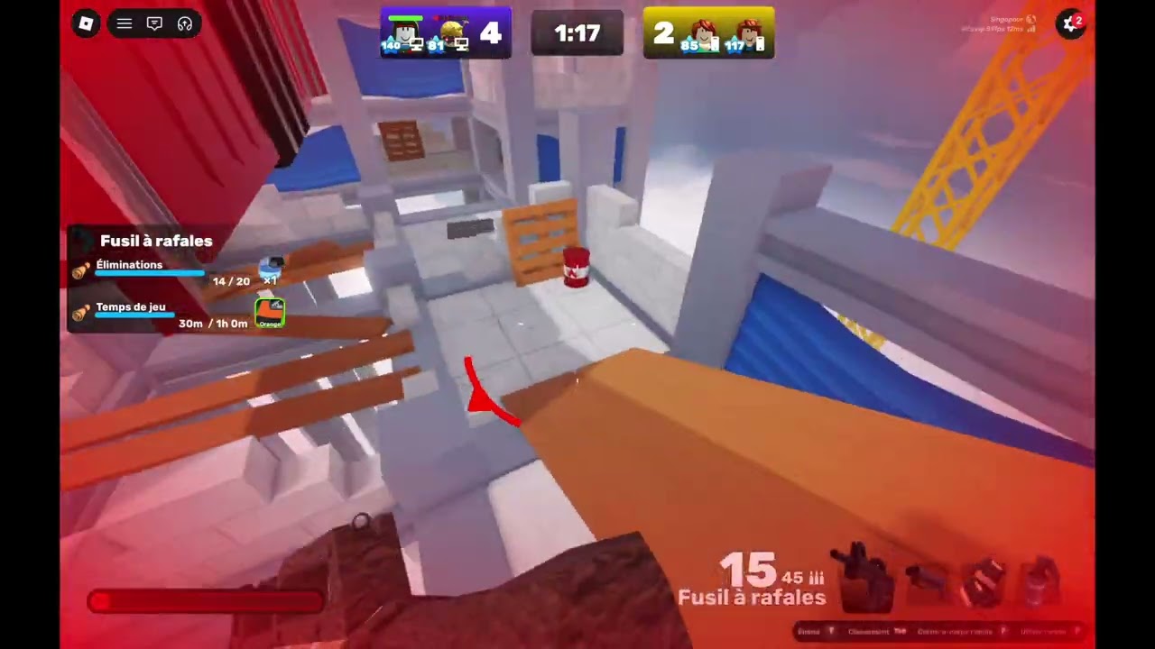 TWO PARTY ON RIVALS in roblox (it was EZ) #roblox #rivals #rivalsgameplay