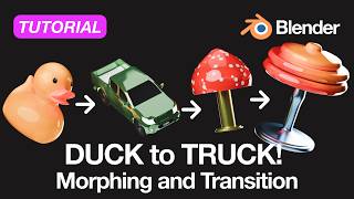 How to Morph by Shape and Transition between Objects – Tutorial