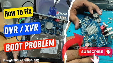 How to Dahua DVR XVR Boot Problem Boise IC Flash Easy Solution in Bangla
