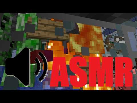 Chill Minecraft Beta 1.7.3 Mob Grinding ASMR to relax/sleep to