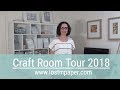 Craft Room Tour 2018 - Lostinpaper!