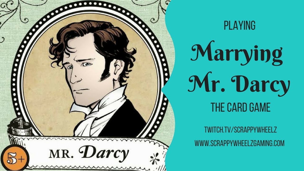 card game, pride and prejudice, Mr. Darcy, Marrying Mr. Darcy, twitch.