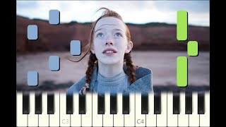 piano tutorial "UNREQUITED LOVE" Anne with an E - netflix serie, with free sheet music
