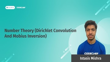 [Unacademy] Number Theory (Dirichlet Convolution And Mobius Inversion) | Istasis Mishra