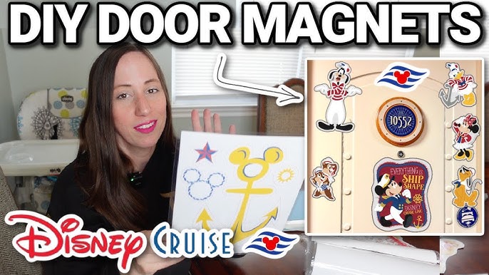 DISNEY CRUISE LINE TIPS & TRICKS | How to Make Door Magnets for Your Disney Cruise | DCL - YouTube disney-cruise-line-tips-tricks-how-to-make-door-magnets-for-your-disney-cruise-dcl-youtube