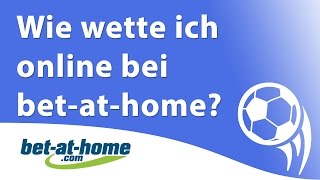 Wie wette ich online bei betathome? (betathome Sportwetten Erklärung)