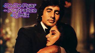 De De Pyar De | 4K | Goa Psytrance | DJ Mix | Visual Montage | Amitabh Bachchan