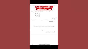 Solving Inequalities Exam Question - GCSE Maths #maths #shorts #gcse