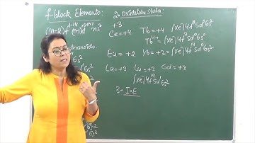 CHEM-XII-8-05 F-Block elements (2017) Pradeep Kshetrapal Physics channel