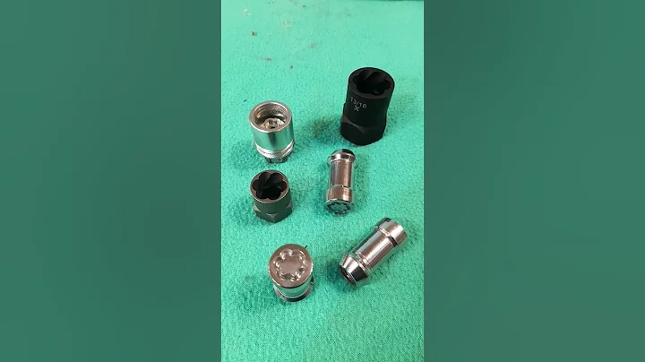 HOW TO REMOVE WHEEL LOCKS WITHOUT A KEY TOOL IN SECONDS #shorts