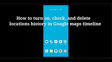 How to turn on, check, and delete Google location history on "Google Maps Timeline"