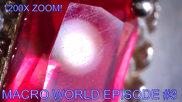 Synthetic Ruby Under a Microscope- Macro World Episode #3