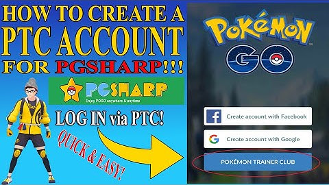 How To Create A PTC Account For PGSharp 2020!