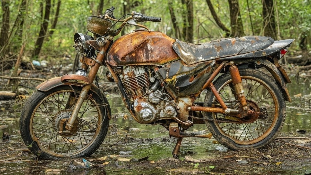 The Destroyed Sports Motorcycle No One Believed Could Be Saved — Full ...