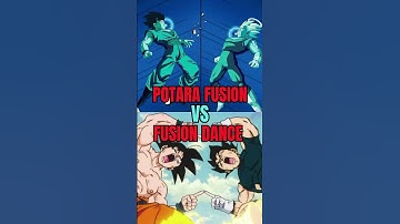 Is The Potara Fusion Really Better Than The Fusion Dance?!! #dragoball #potara #fusiondance #goku