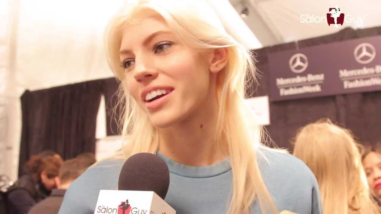 Devon Windsor Backstage At Mbfw Fall 2014 Thesalonguy Youtube