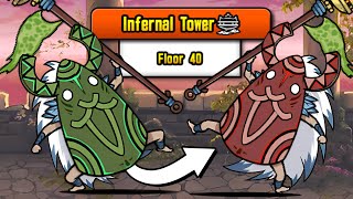 Defeating and Unlocking SPIRITUAL YULALA in Infernal Tower! (Battle Cats)