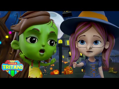 Little Tritans - Peek A Boo Halloween + Vui Hơn Nhạc Ma Quái Cho Trẻ Em Việt Nam