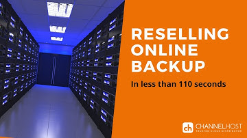 Reselling Online Backup