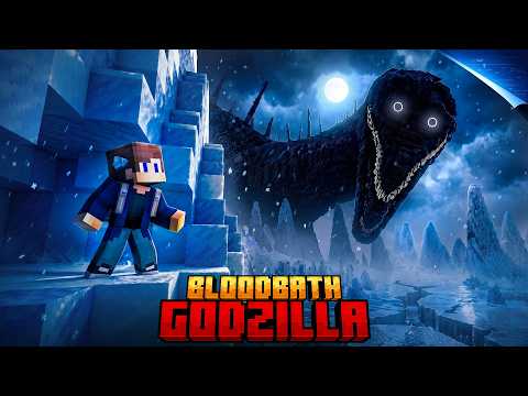 Я ПРЯТАЛСЯ ОТ BLOODBATH GODZILLA В ЛЕДЯНЫХ ПУСТОШАХ В МАЙНКРАФТ!