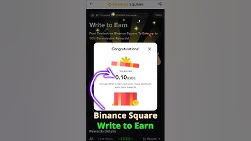 Received 0.1 USDC || Binance Square Write to Earn || Creator Center