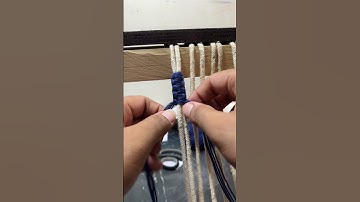 I made macrame wall hanging for artwork no.28. #kpop #diy #macrame #decorate #music decorate #art