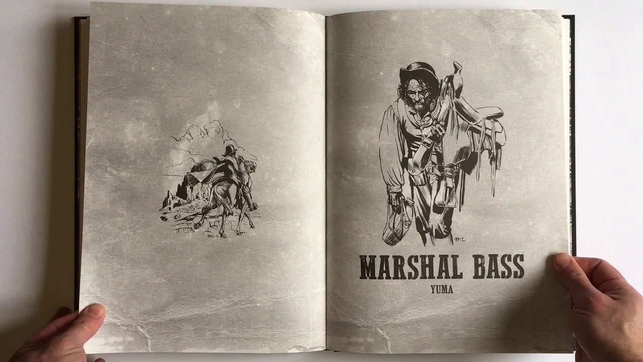 Tirage de luxe Marshal Bass tomes 3+4 (édition N&B)