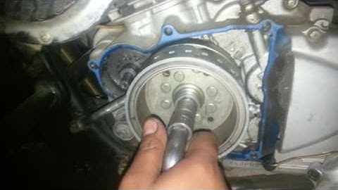 Pulsar 220 Self Starter Clutch Replacement