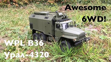 WPL B36 URAL-4320 Military Truck: Awesome Off Road Capabilities!