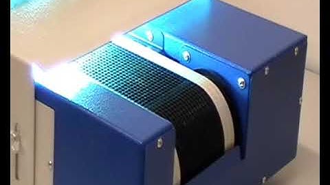 High-intensity, Benchtop UV curing conveyor - Dymax UVC5