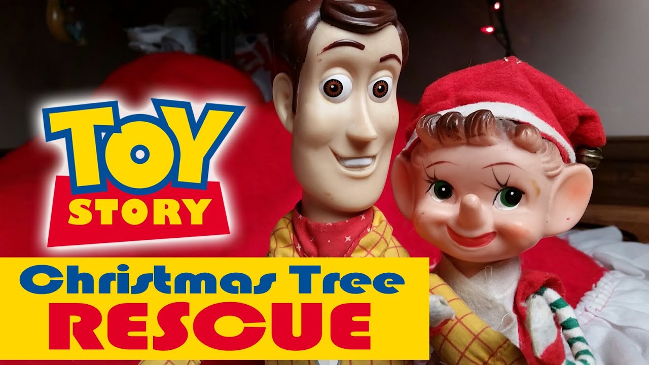 Woody TOY STORY 4 Parody: Christmas Tree Rescue! Toy Story ...