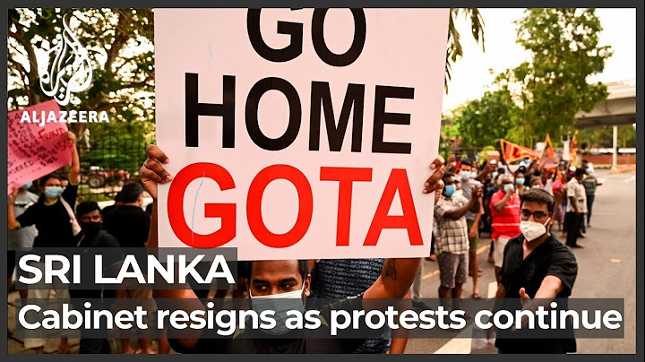 Sri Lankan cabinet resigns en masse as crisis deepens