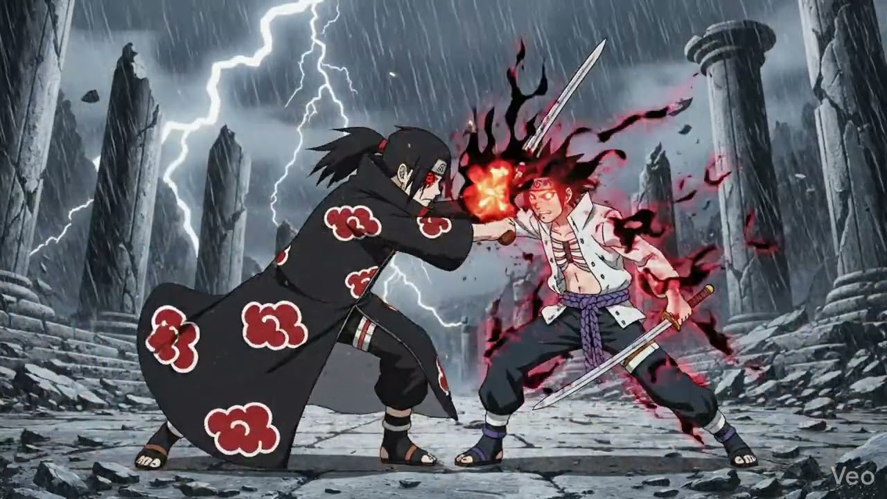 “Brother vs Brother | Itachi vs Sasuke Epic Fight”