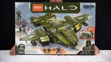 Mega Construx Halo Infinite Pelican Inbound Build