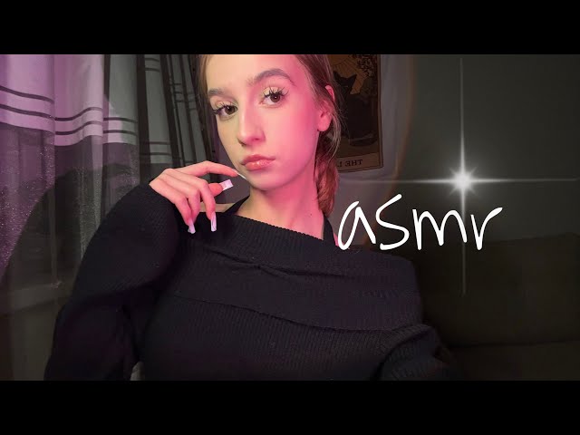 my first asmr in english🖤асмр на английском