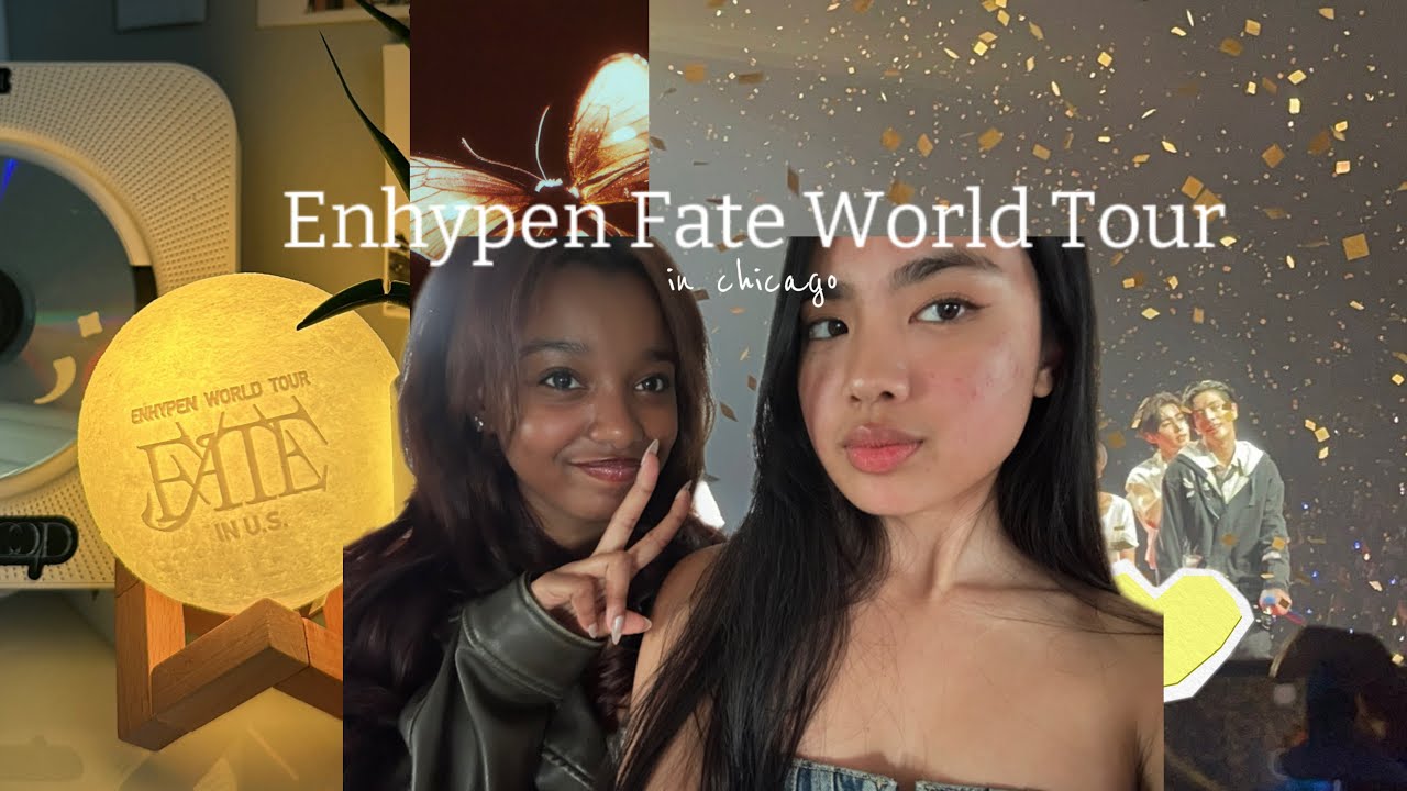 [Engene-loG] Enhypen Fate Concert Vlog 🌕 | vip experience, celebrating w enha, shopping