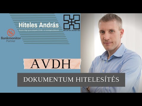 Videó: A Dokumentum Másolatának Hitelesítése