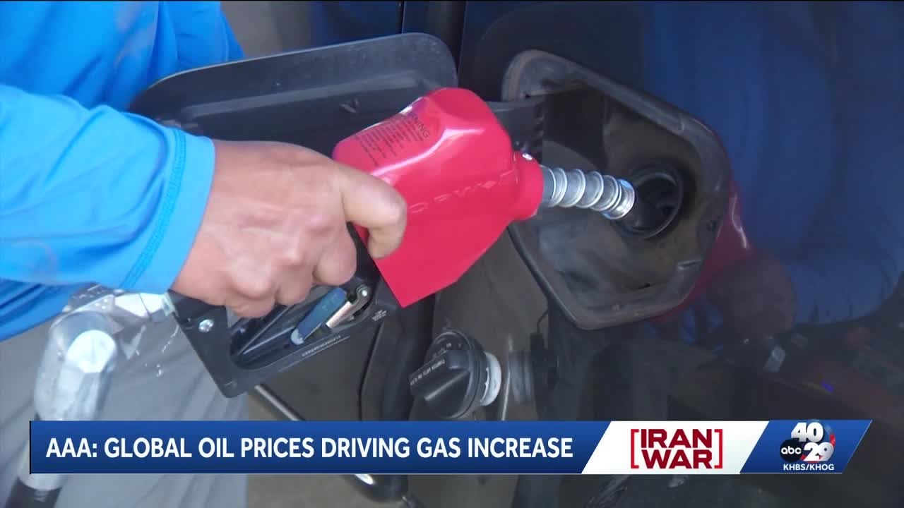 AAA explains why gas prices are rising in NWA